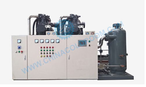 Two Stage Air Cooled Screw Condensing Unit 